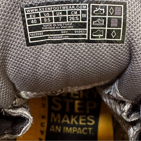 KEEN Women's Terradora II Mid WP Boot Magnet/ocean Wave, women’s 9.5 - Picture 8 of 9